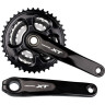 Система SHIMANO XT, M8000-3, 175мм, для 11скоростей, 40X30X22T,без каретки, для CL 50мм IFCM8000EX002